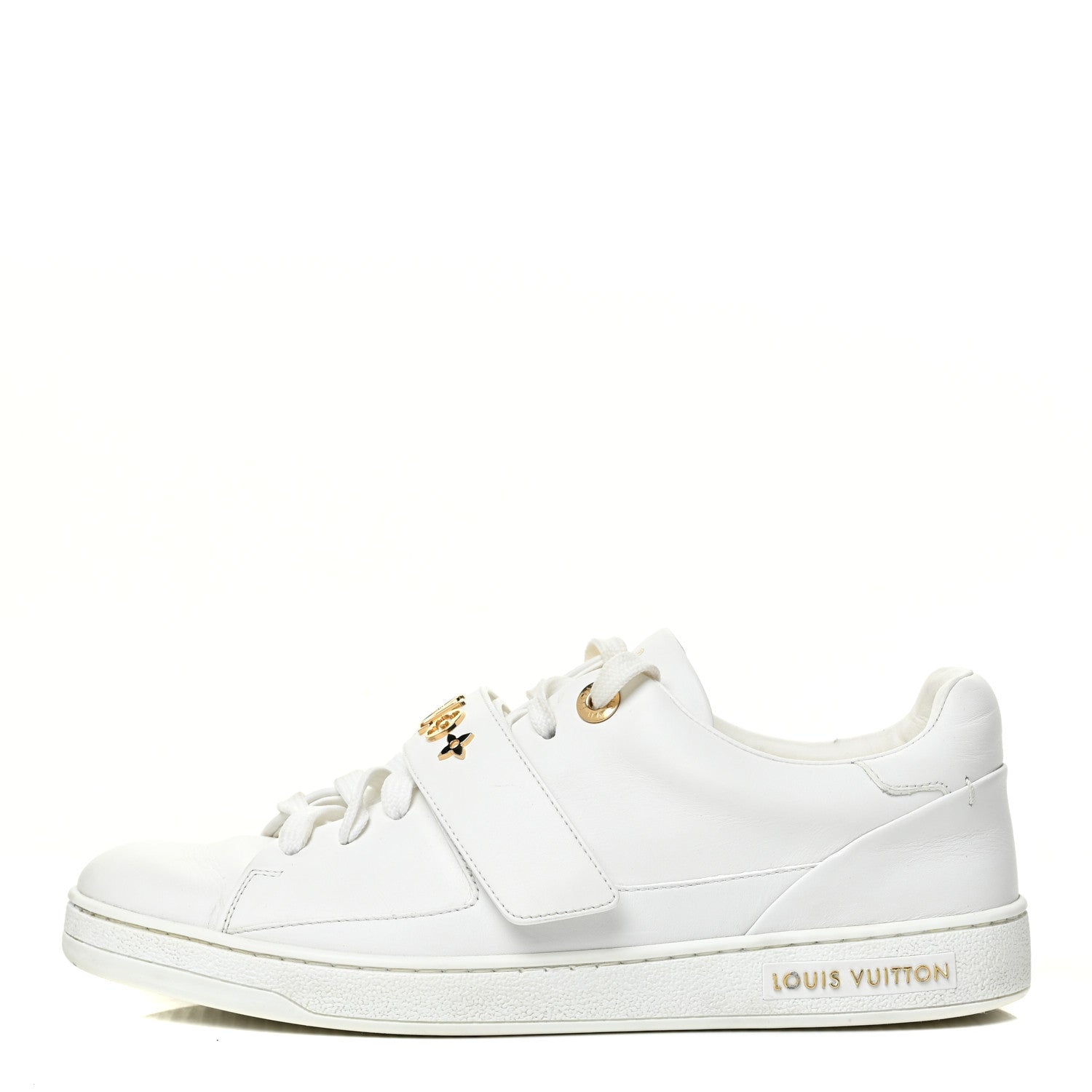 Louis Vuitton Calfskin Front Row Sneaker 38 White 1 of 20