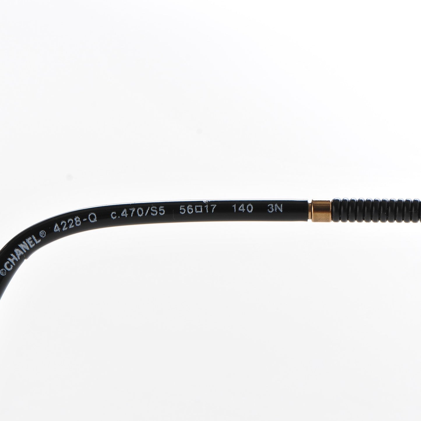 Round Pilot Sunglasses 4228-Q Black