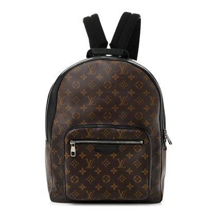 Louis Vuitton Monogram Macassar Josh Backpack 1 of 11