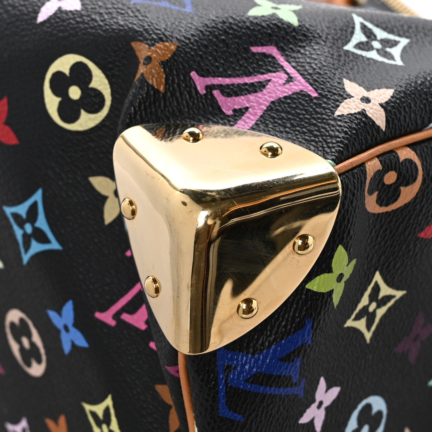 Louis Vuitton Monogram Multicolor Speedy 30 Black 11 of 12