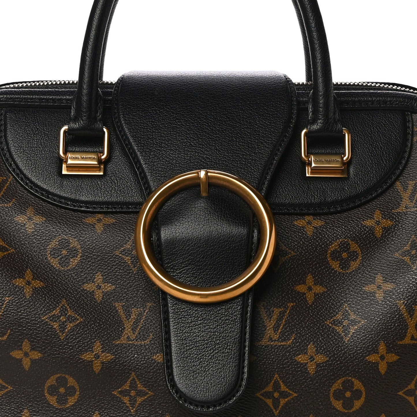 Monogram Golden Arrow Speedy Black