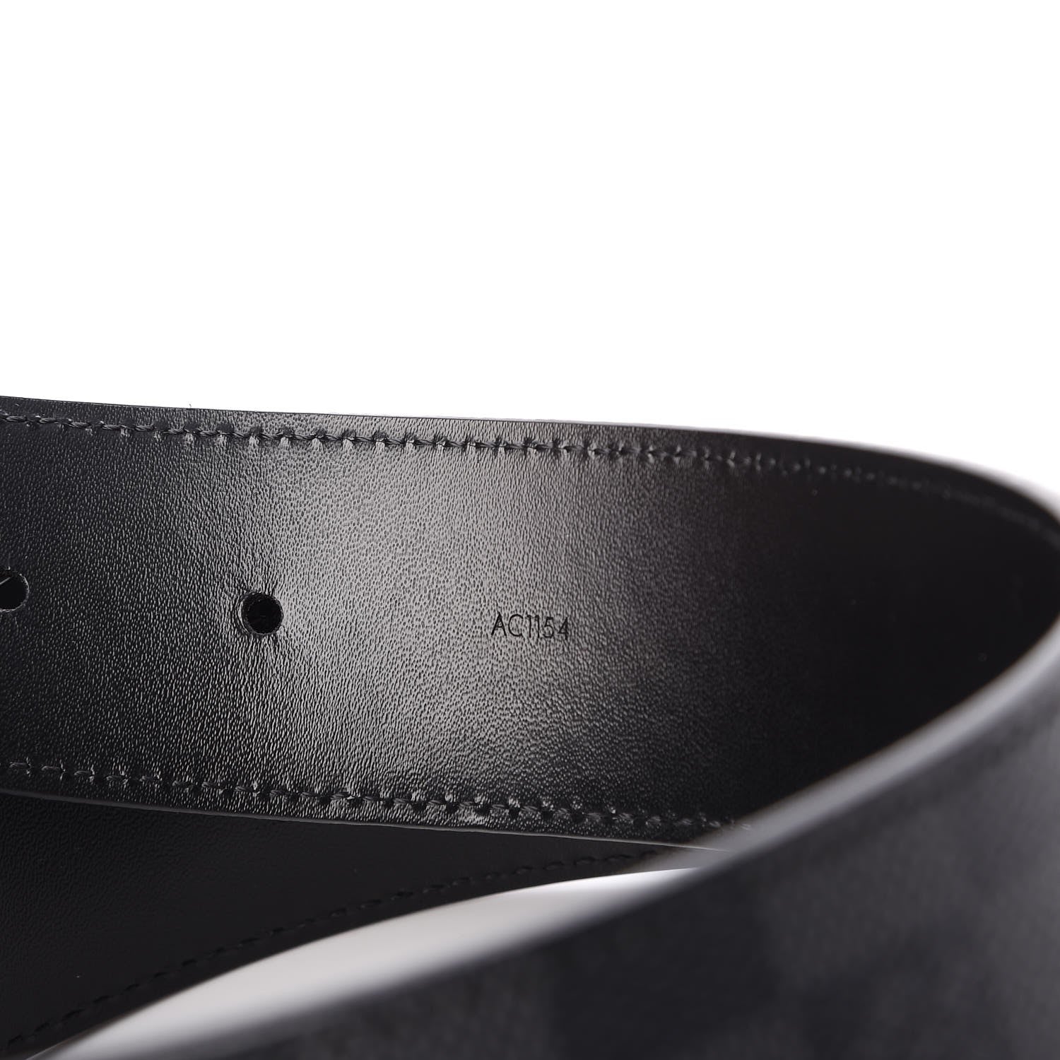 Louis Vuitton Damier Graphite LV Initiales Belt 95 38 5 of 7