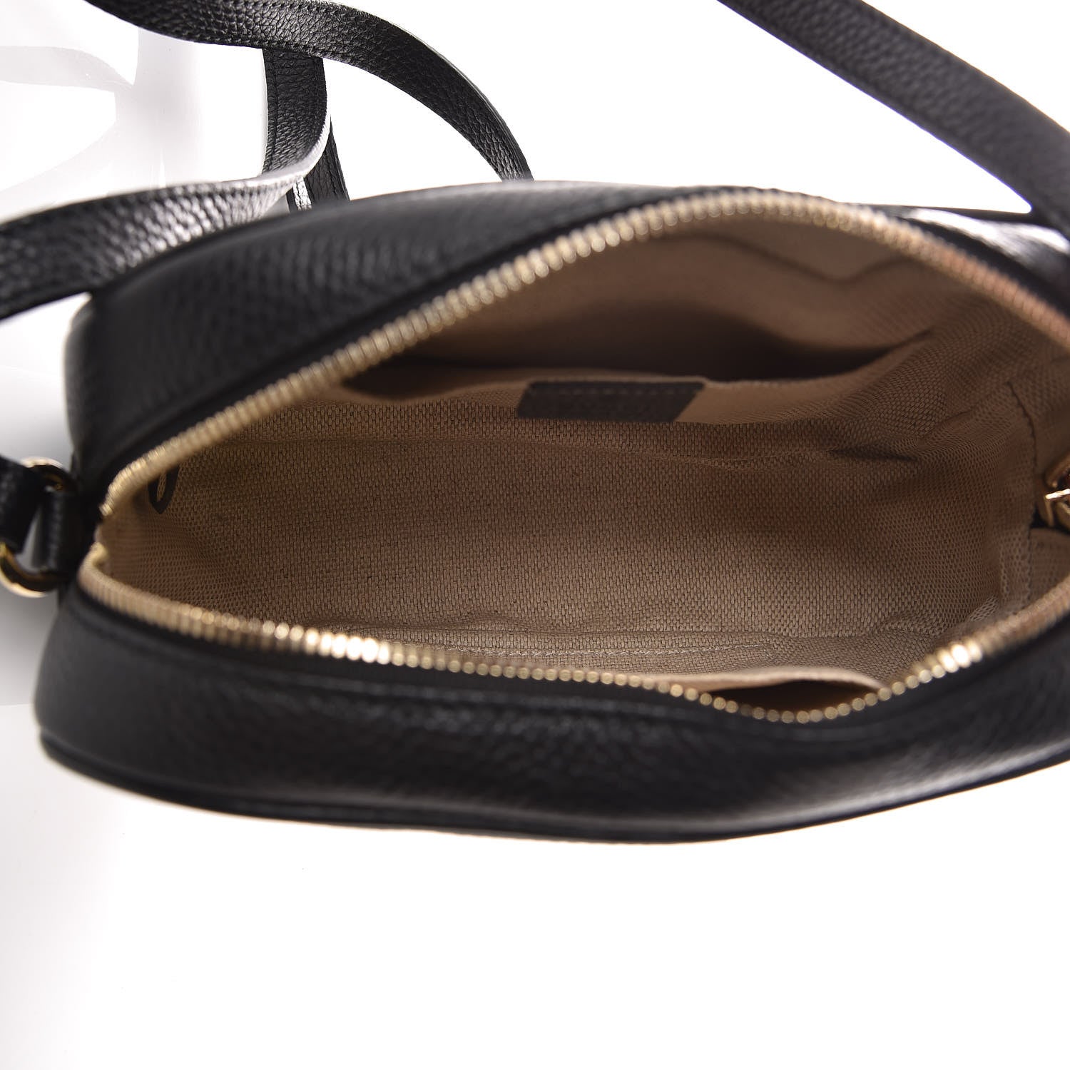 Gucci Pebbled Calfskin Small Soho Disco Bag Black 5 of 9