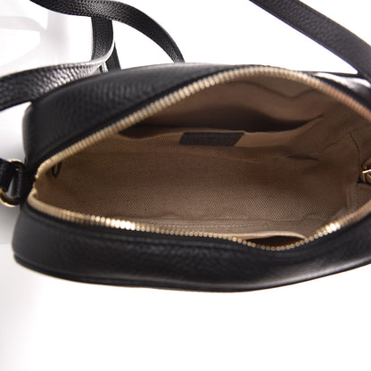 Gucci Pebbled Calfskin Small Soho Disco Bag Black 5 of 9