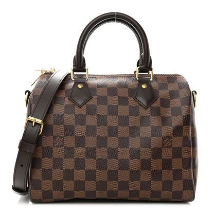 Louis Vuitton Damier Ebene Speedy Bandouliere 25 1 of 11