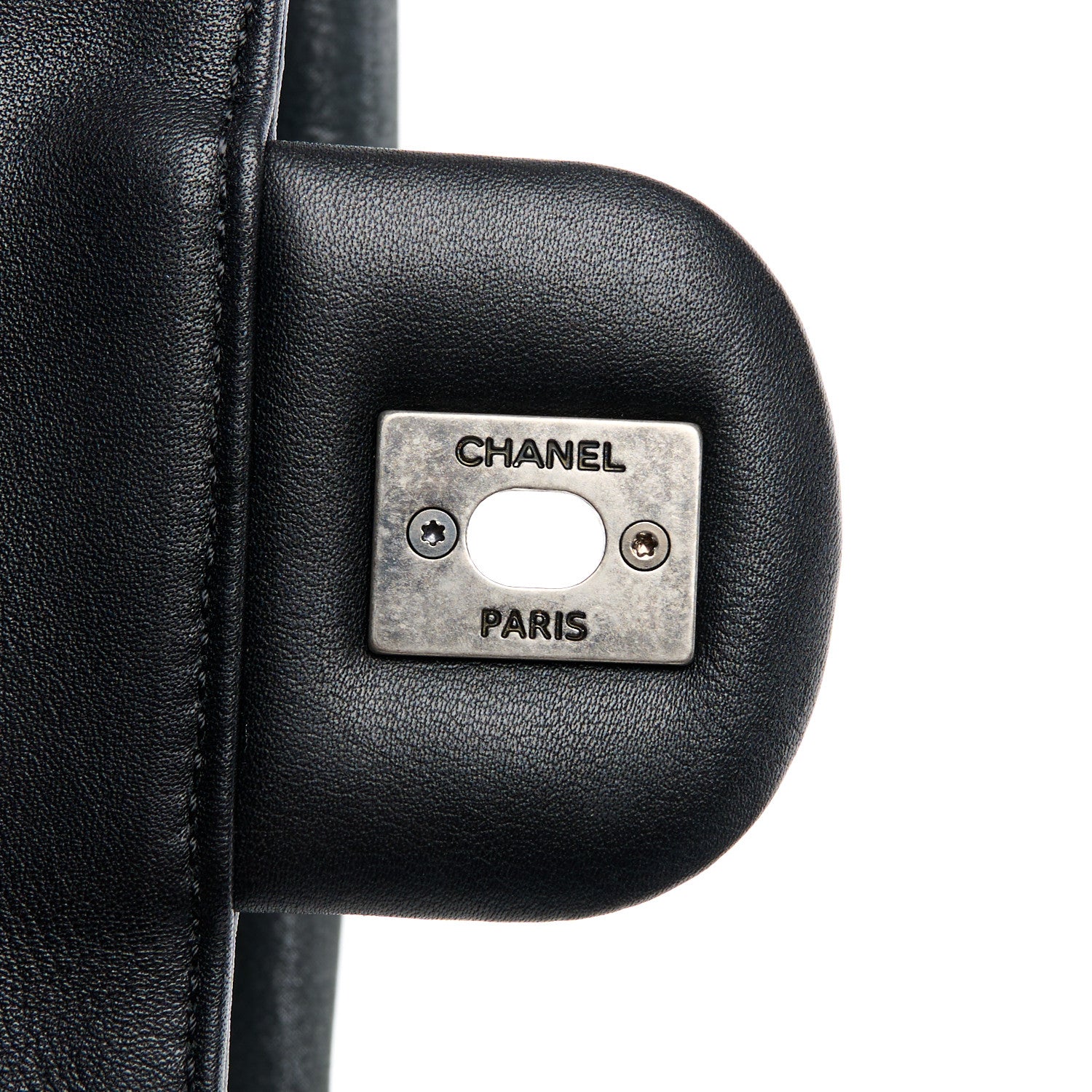 Chanel Iridescent Calfskin Jumbo In the Mix Double Flap Black 8 of 12