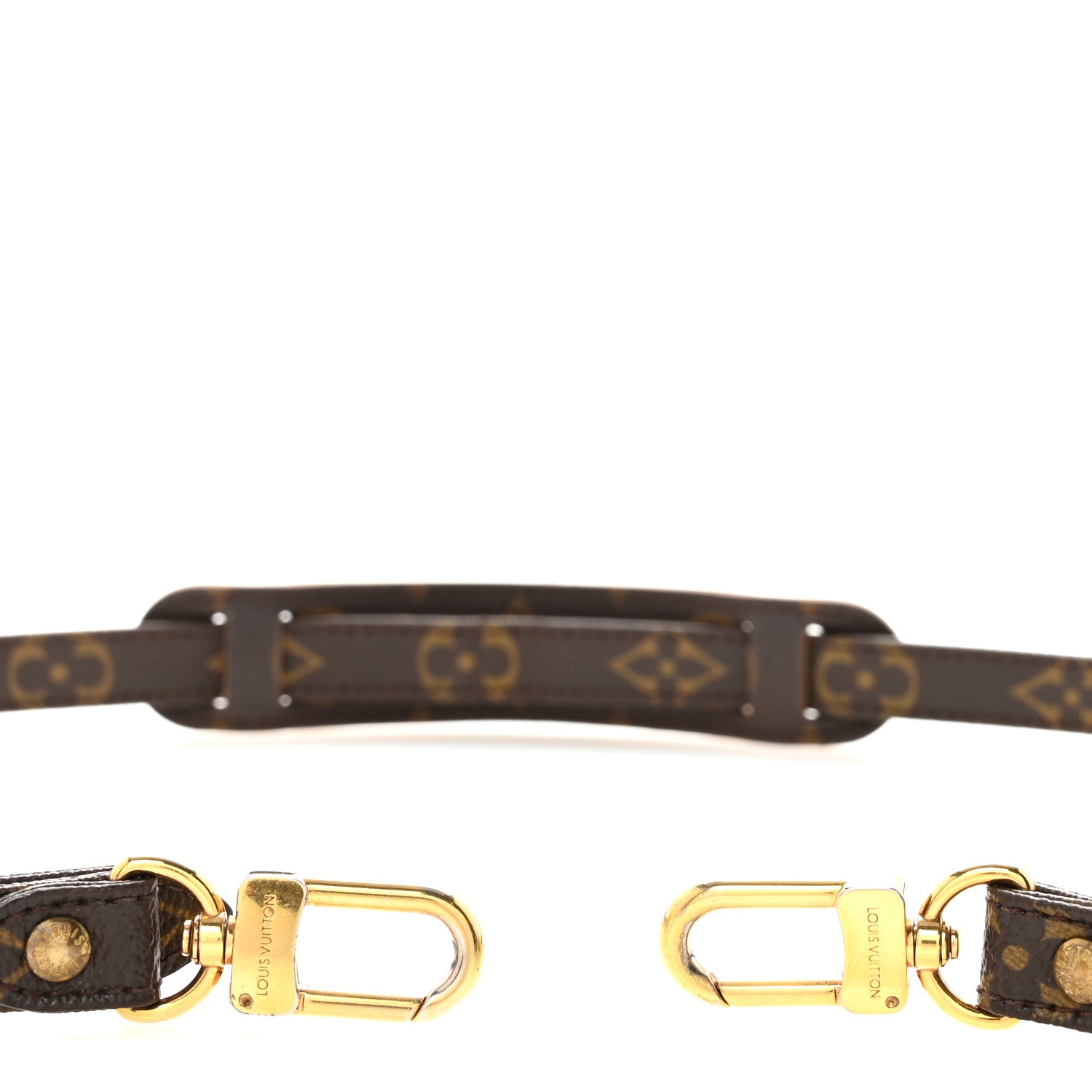 Louis Vuitton Monogram 16mm Adjustable Shoulder Strap 3 of 4