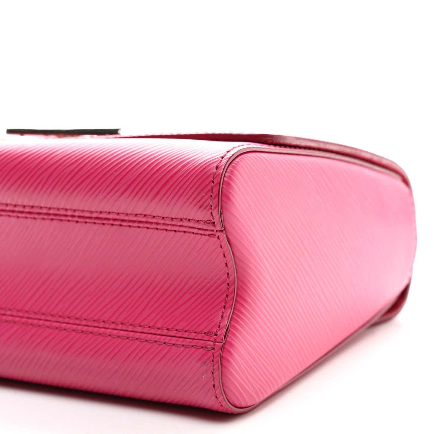 Epi Twist Shoulder Bag MM Hot Pink