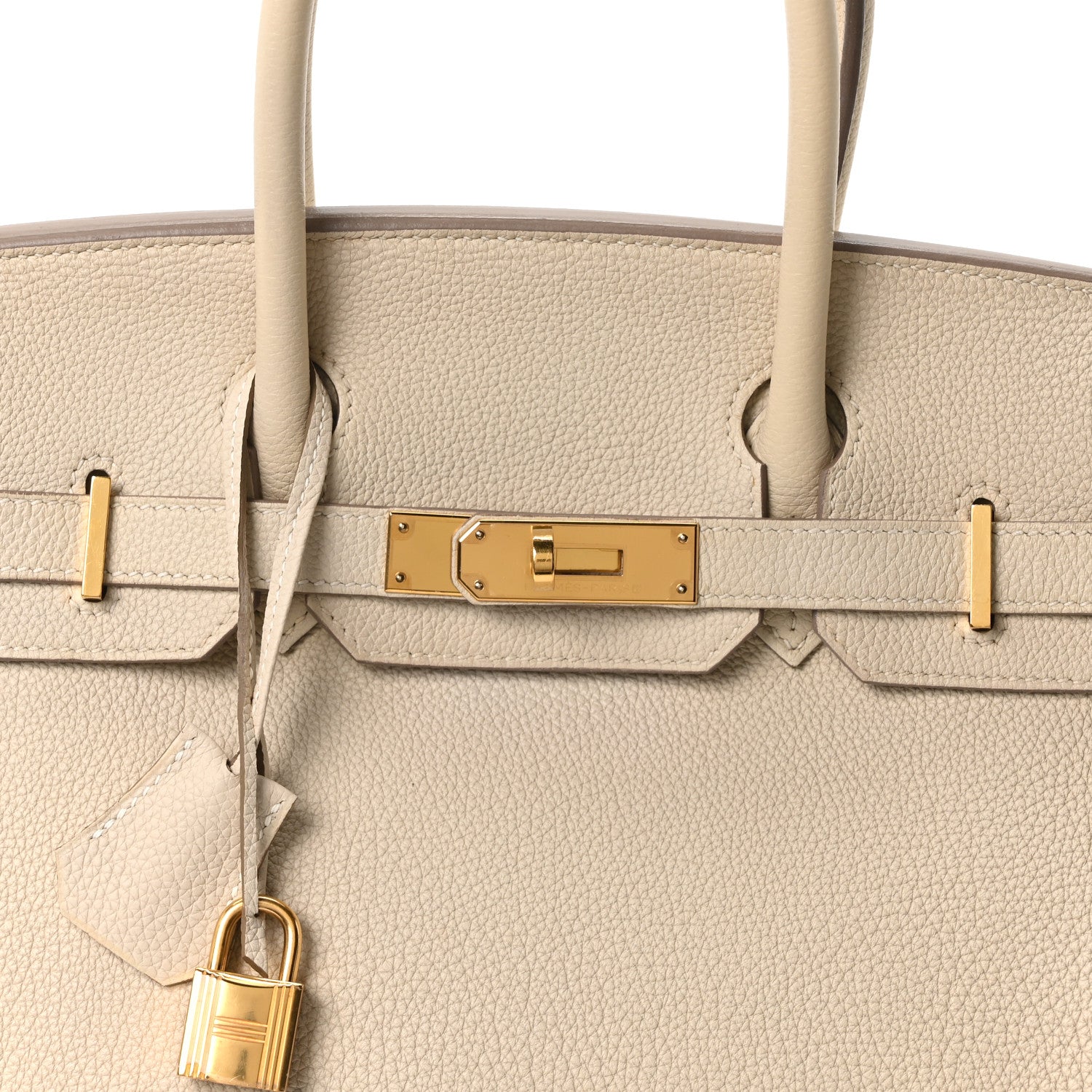 Hermes Togo Birkin 30 Craie 7 of 9