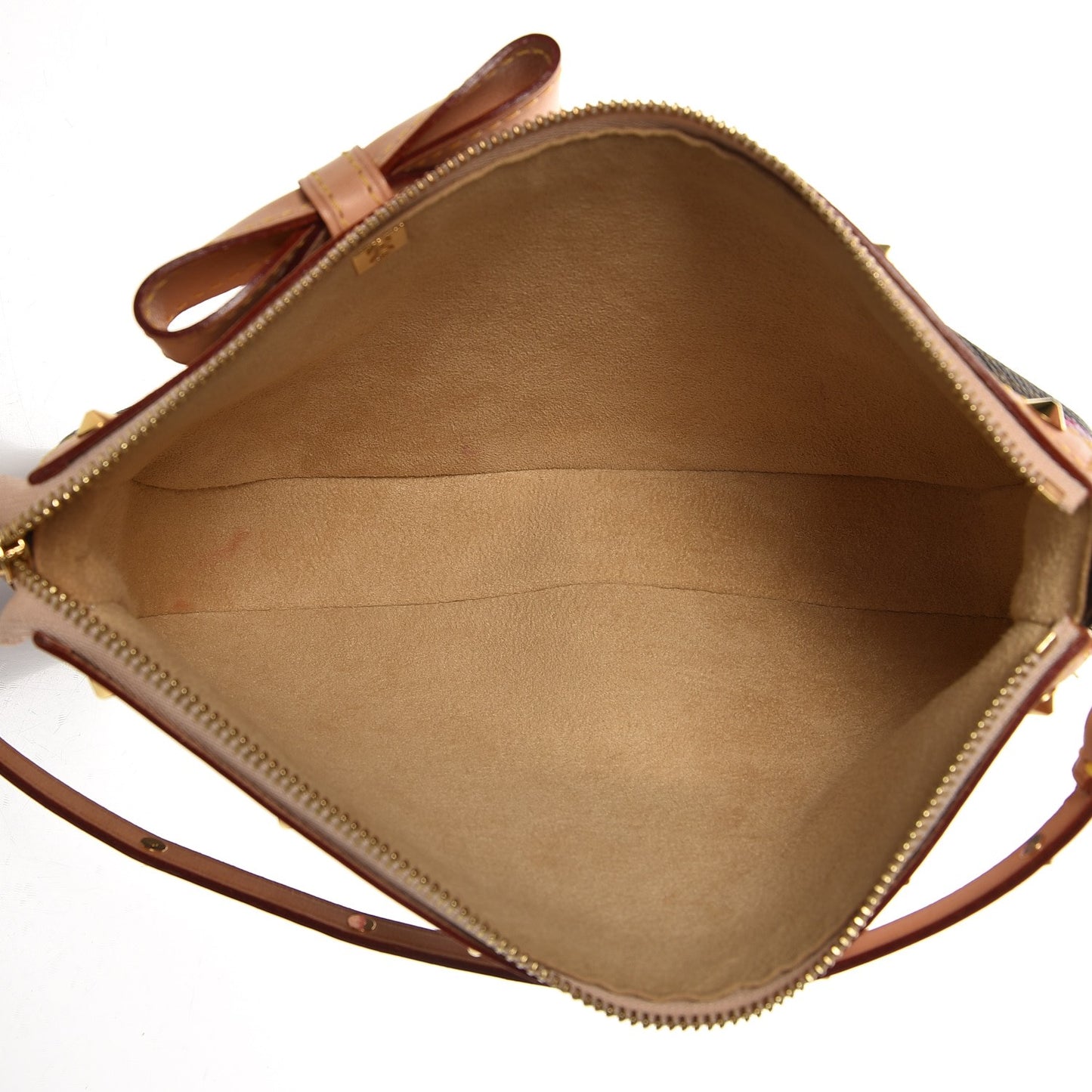 Monogram Cherry Blossom Pochette Accessories Brown