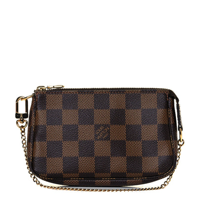 Louis Vuitton Damier Ebene Mini Pochette Accessories 2 of 13