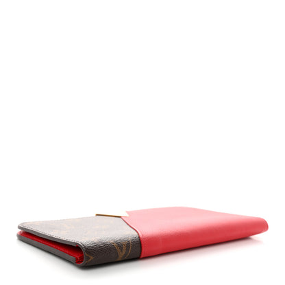 Louis Vuitton Monogram Calfskin Kimono Wallet Cherry 4 of 8
