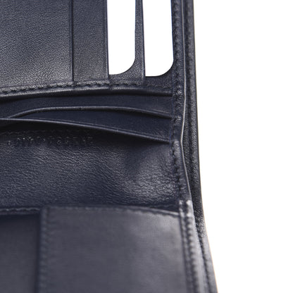 Gucci Microguccissima Bi-Fold Wallet Navy Blue 11 of 14