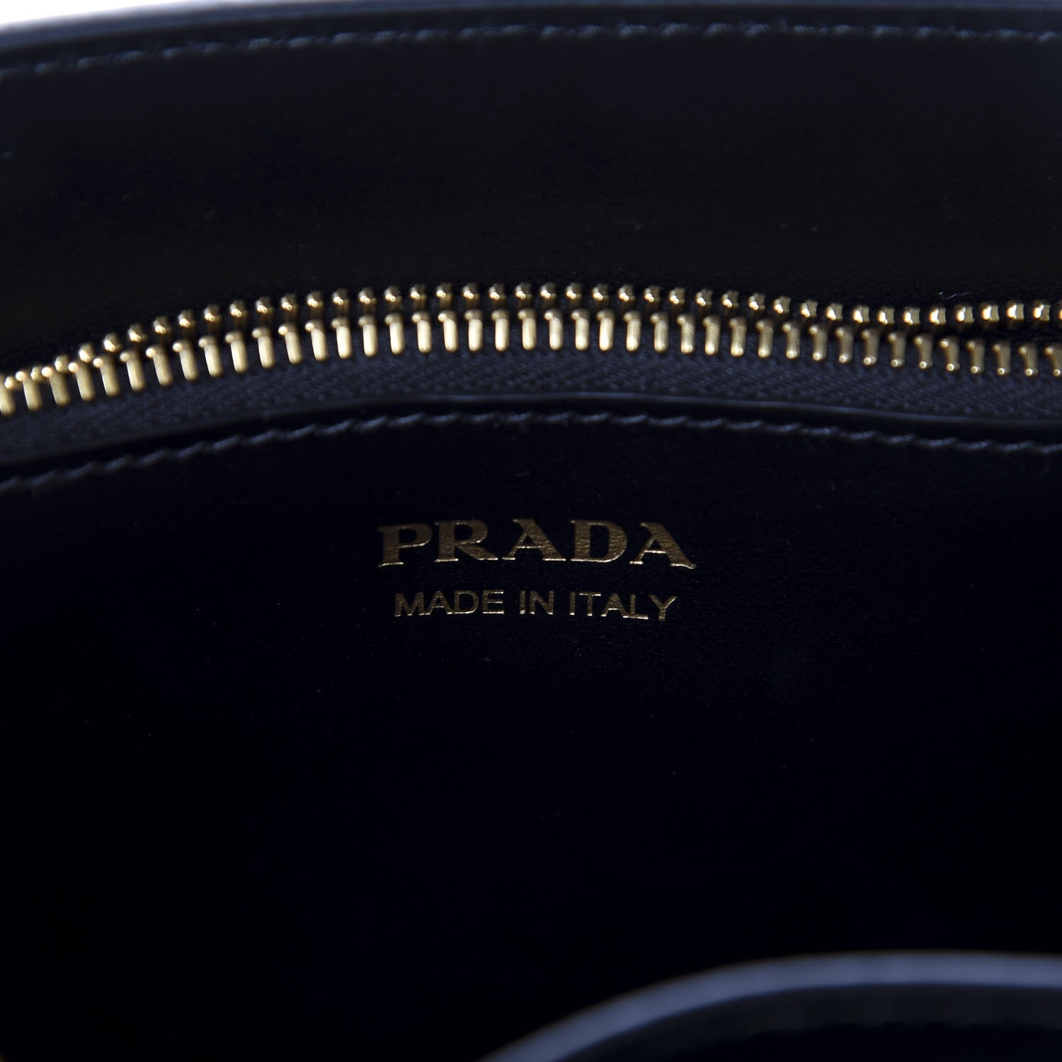 Prada Saffiano Cuir Calfskin Small Monochrome Top Handle Tote Black 8 of 9