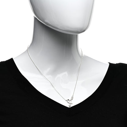 Tiffany Sterling Silver Paloma Picasso Heart and Arrow Pendant Necklace 2 of 5