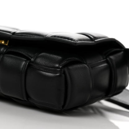 Bottega Veneta Nappa Maxi Intreccio Small Padded Cassette Crossbody Bag Black 7 of 7