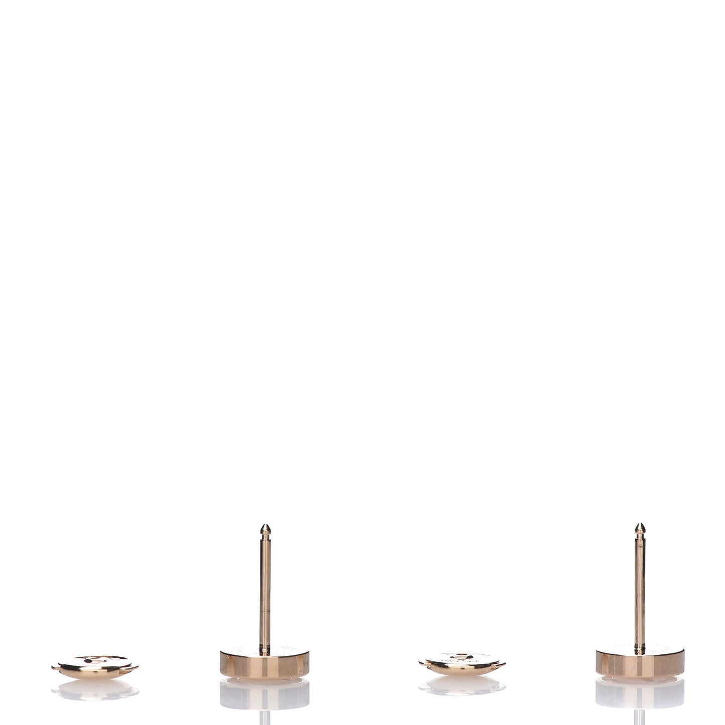18K Pink Gold LOVE Earrings