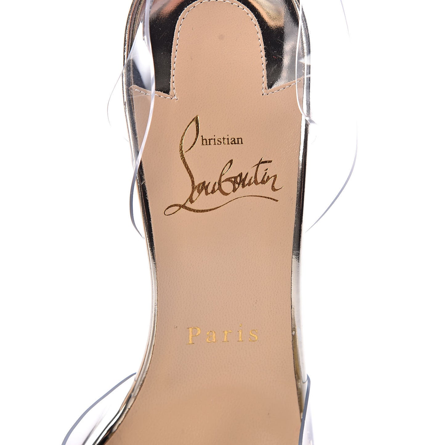 PVC Specchio Spikoo 100 Pumps 36 Light Gold