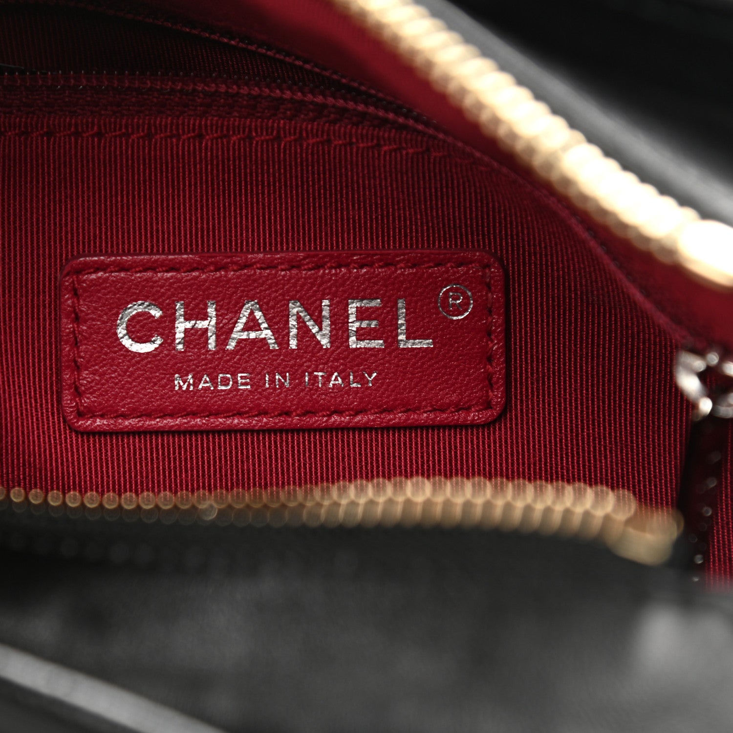 Chanel Aged Calfskin Quilted Small Gabrielle Hobo Black 6 of 10