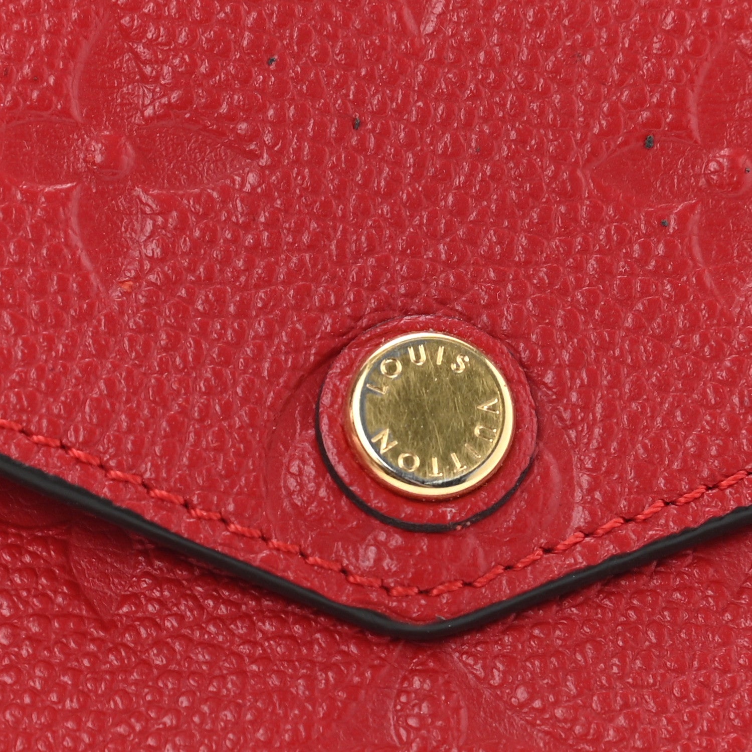 Louis Vuitton Empreinte Compact Curieuse Wallet Cherry 11 of 11