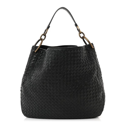Bottega Veneta Nappa Intrecciato Medium Loop Black 1 of 14