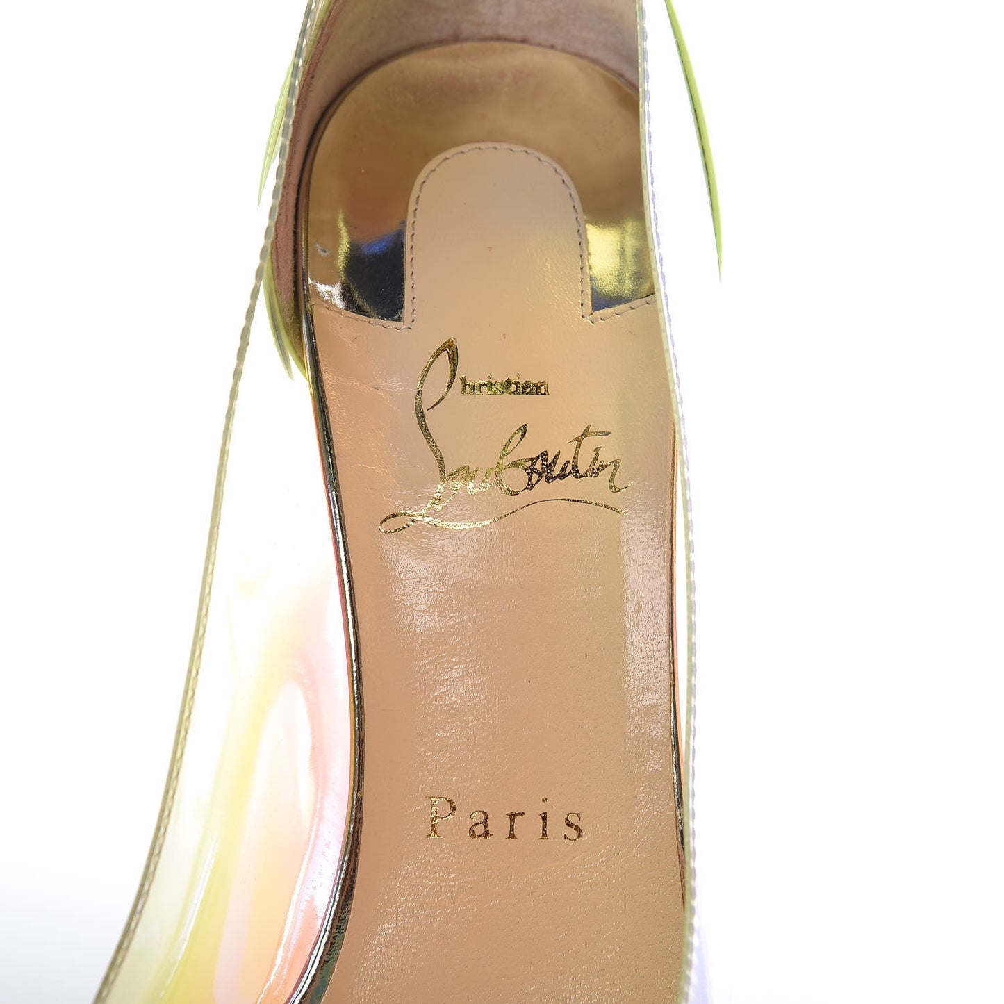 Disco PVC Hologram Debout 100 Pumps 38 Multicolor