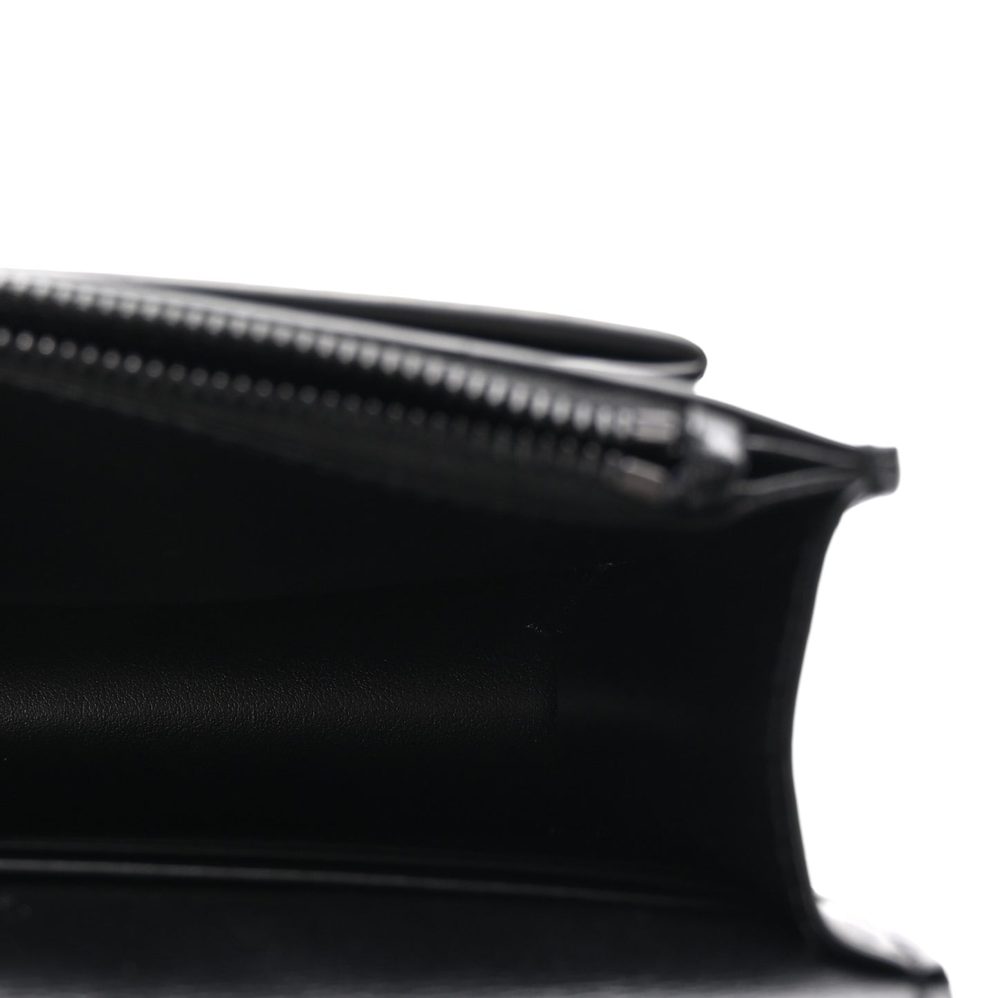 Calfskin Monogram Sunset Chain Wallet Black