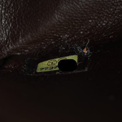 Chanel Lambskin Quilted Jumbo Single Flap Brown 8 of 9