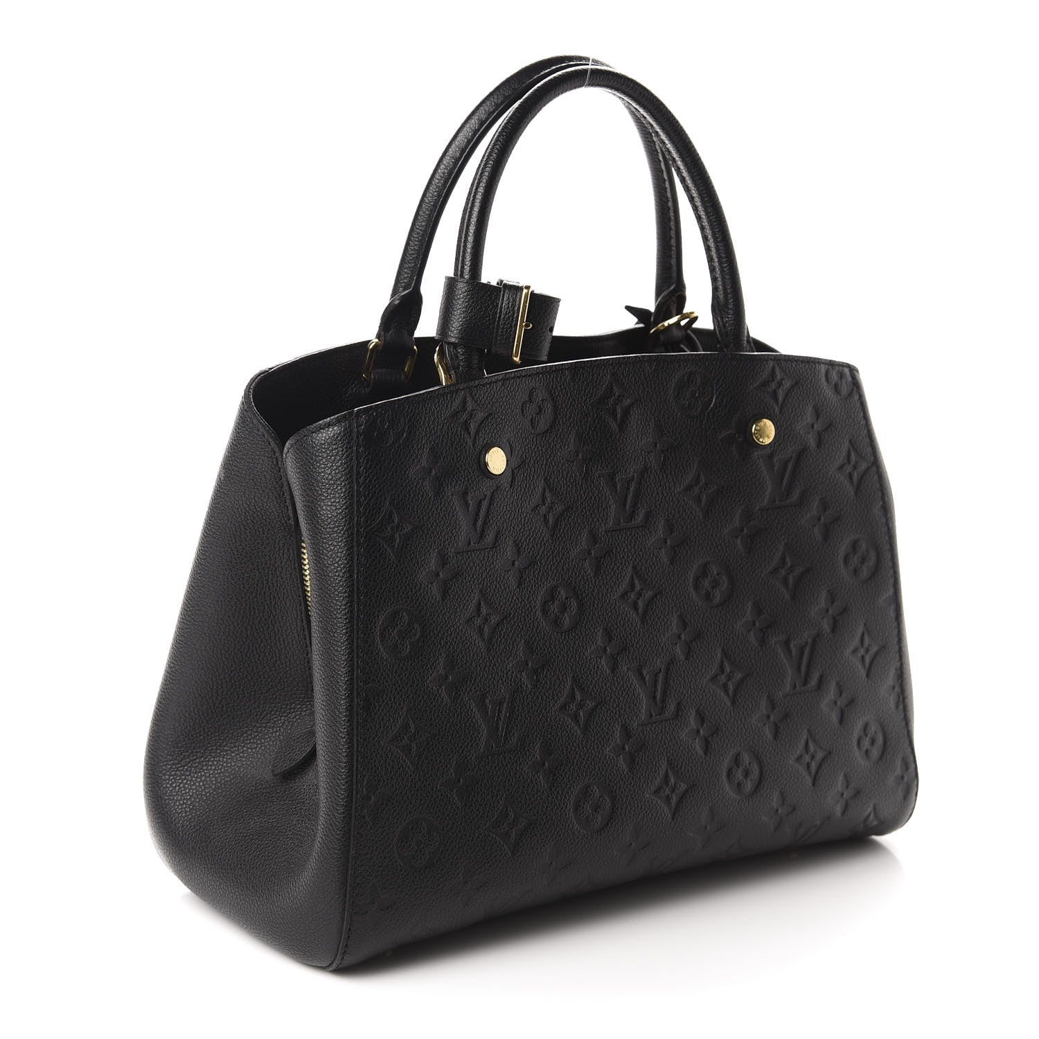 Louis Vuitton Empreinte Montaigne MM Black 3 of 10