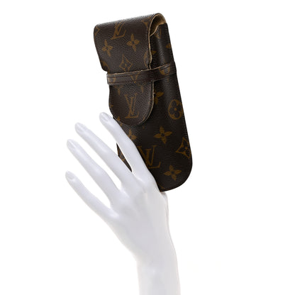 Louis Vuitton Monogram Glasses Sunglasses Case w Flap 2 of 8