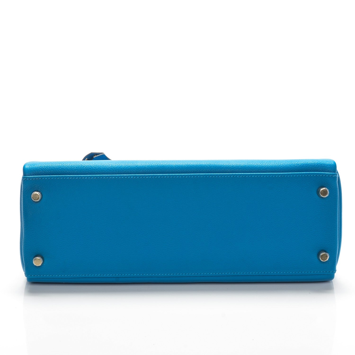 Hermes Evercolor Kelly Retourne 32 Bleu Hydra 6 of 26
