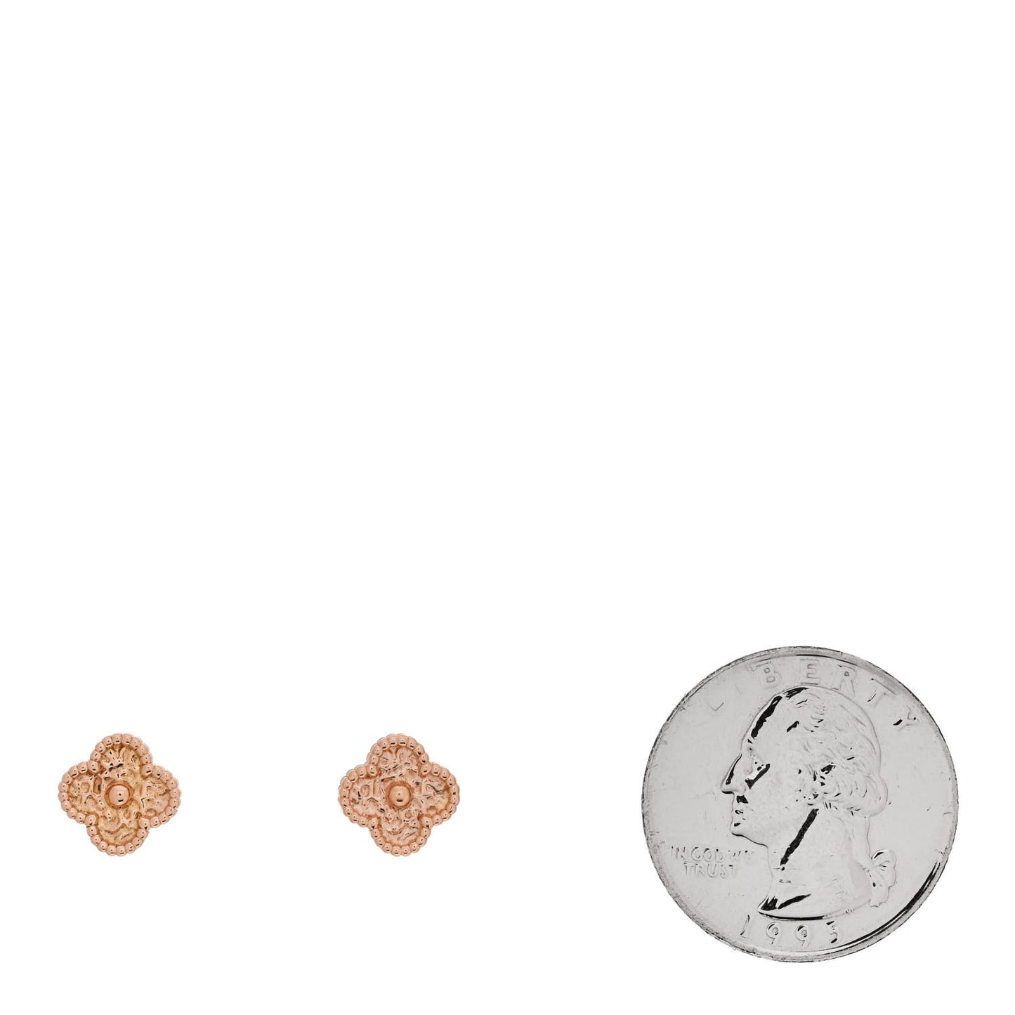 18K Rose Gold Sweet Alhambra Earrings