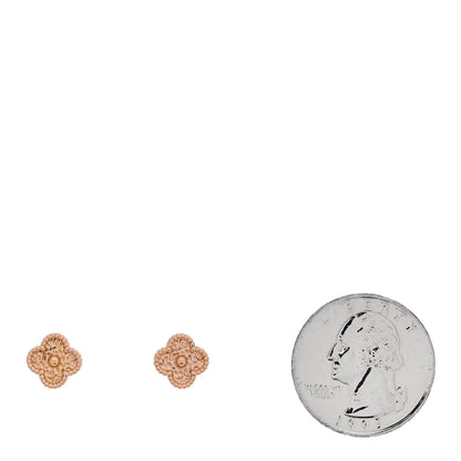 Van Cleef & Arpels 18K Rose Gold Sweet Alhambra Earrings 2 of 5