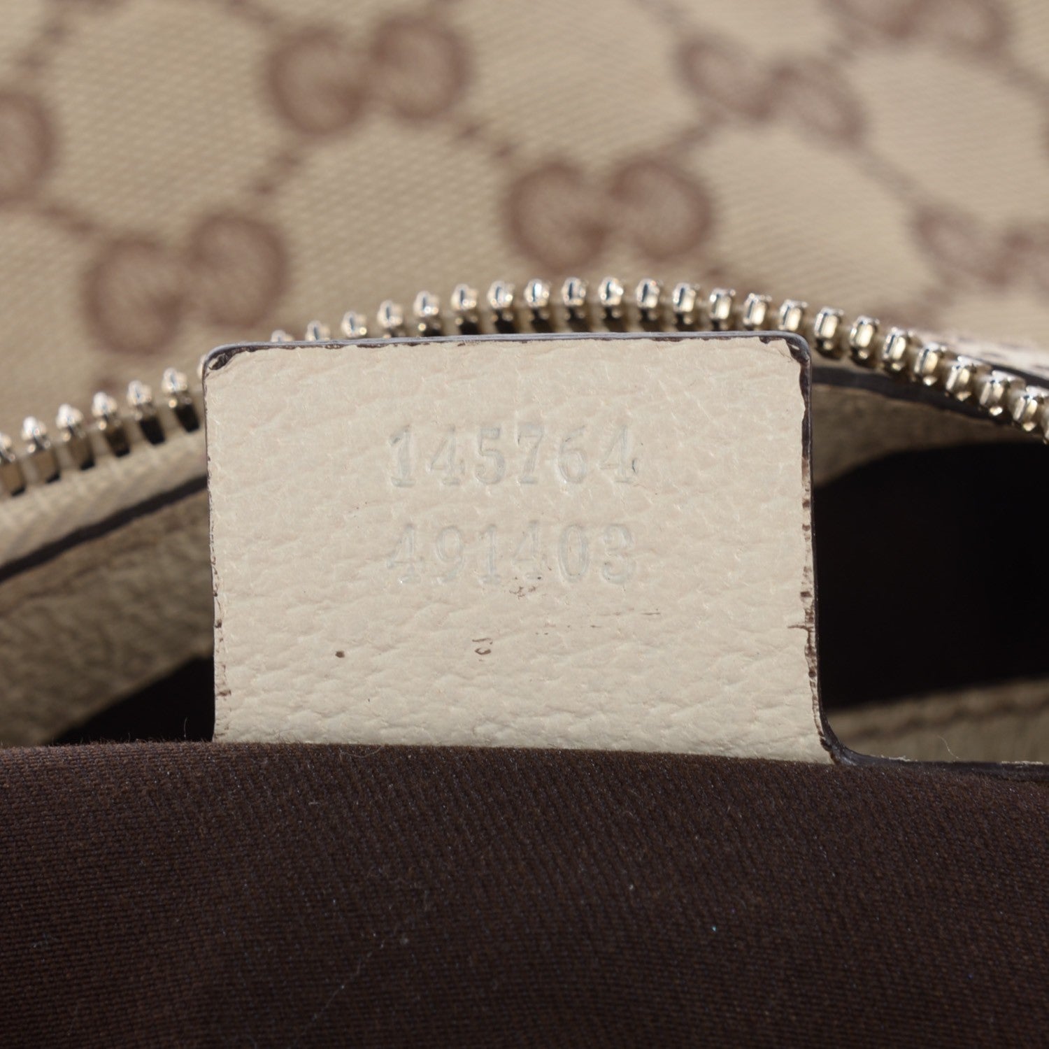Gucci Monogram Buckle Hobo Off White 7 of 8
