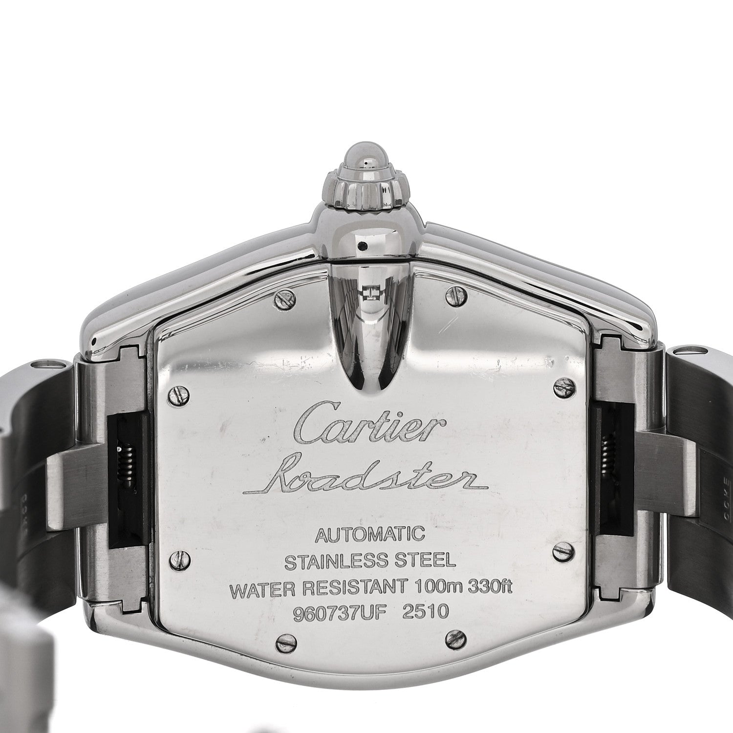 Cartier Stainless Steel 37mm Roadster Automatic Watch 4 of 4