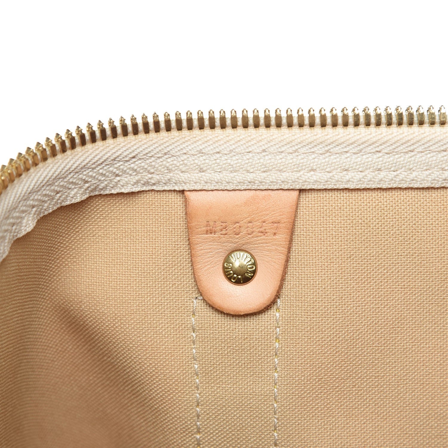 Louis Vuitton Damier Azur Keepall 50 6 of 16