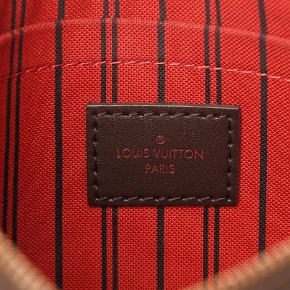 Louis Vuitton Damier Ebene Neverfull MM GM Pochette 5 of 8