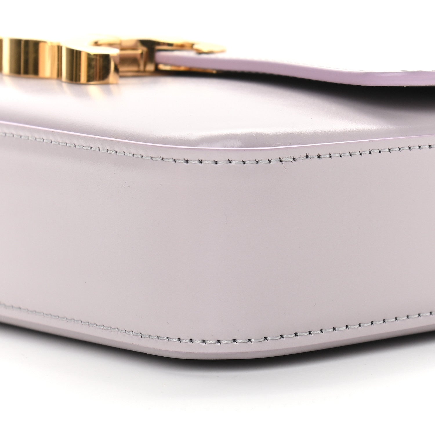 Celine Shiny Calfskin Triomphe Peony 6 of 9