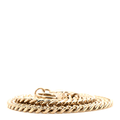 Christian Dior Metal Mini Lady Dior Chain Shoulder Strap Gold 2 of 4