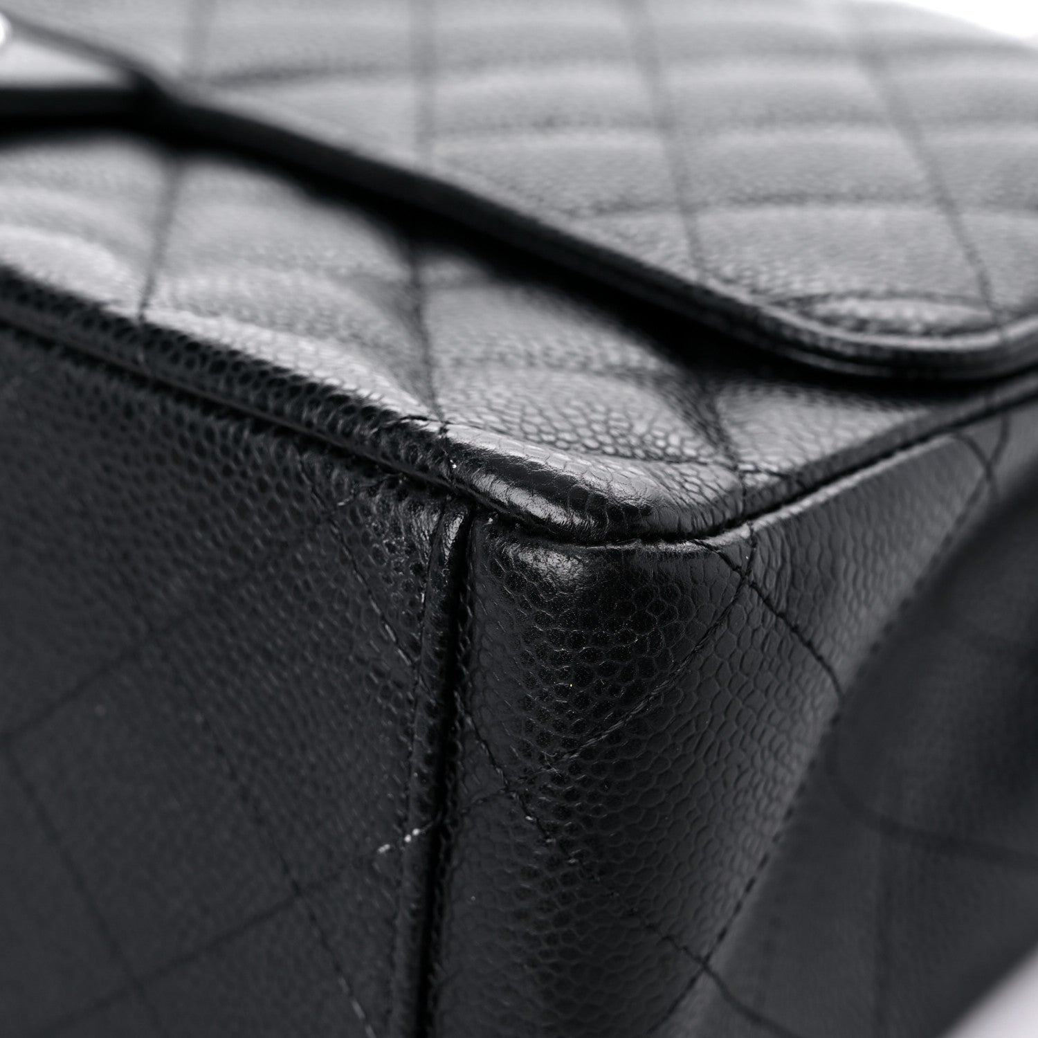 Chanel Caviar Quilted Maxi Double Flap Black 10 of 20