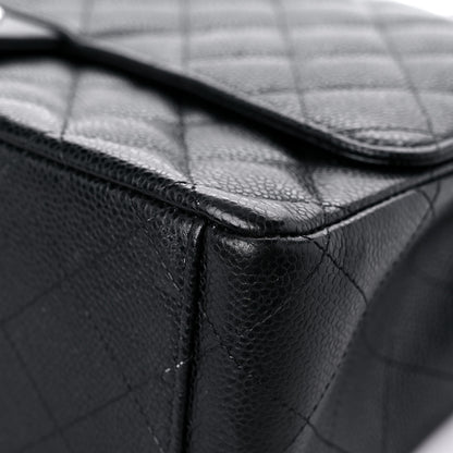 Chanel Caviar Quilted Maxi Double Flap Black 10 of 20