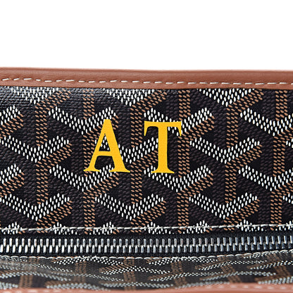 Goyard Goyardine Artois MM Black Gold 11 of 11