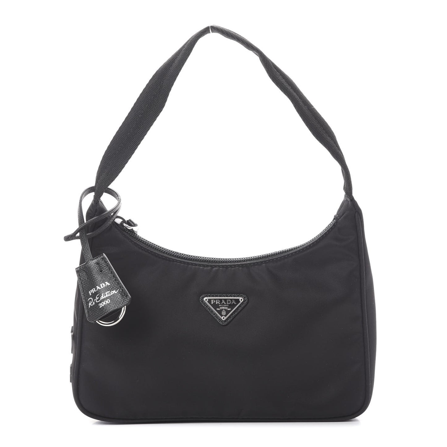 Tessuto Nylon Mini Re-Edition 2000 Bag Black