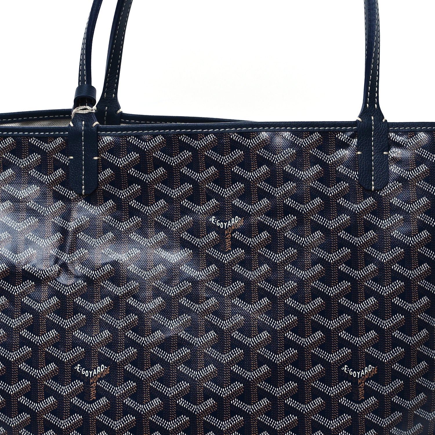 Goyard Goyardine Saint Louis GM Navy 9 of 11