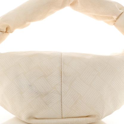 Bottega Veneta Jacquard Mini Double Knot Bag Ivory 7 of 15