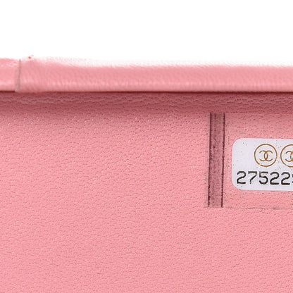 Chanel Lambskin Quilted iPhone X Coco Tech Case Pink 6 of 7
