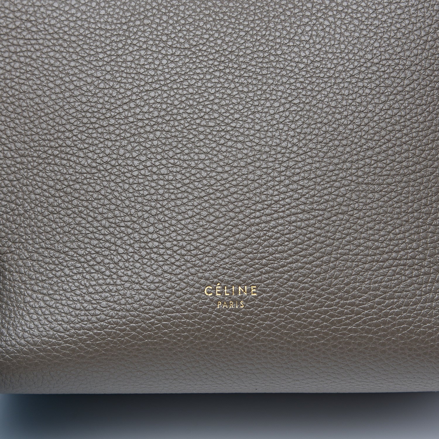 Celine Soft Grained Calfskin Small Sangle Bucket Bag Taupe 6 of 9