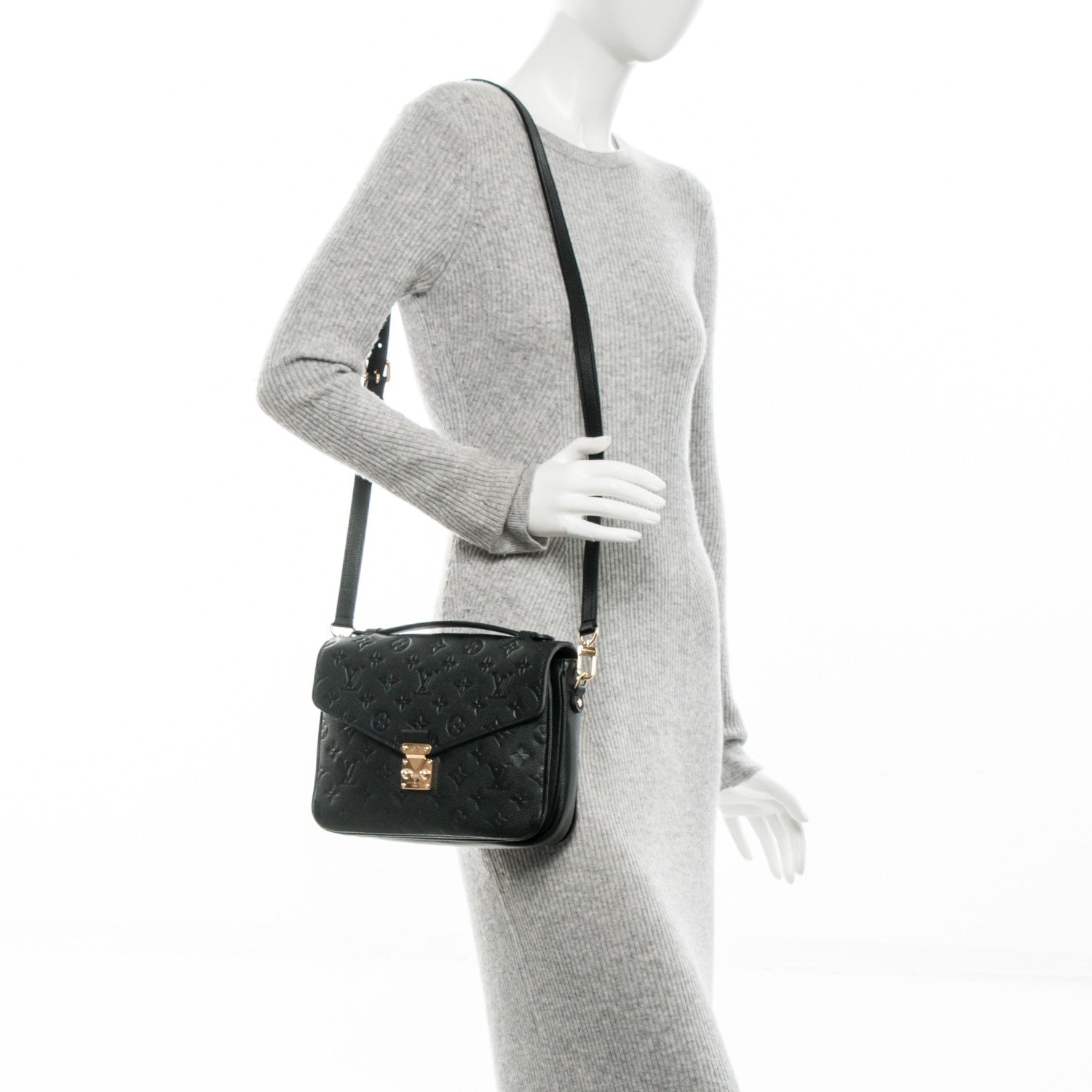 Louis Vuitton Empreinte Pochette Metis Black 2 of 6
