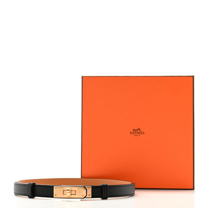 Hermes Epsom Kelly Belt Black 4 of 4