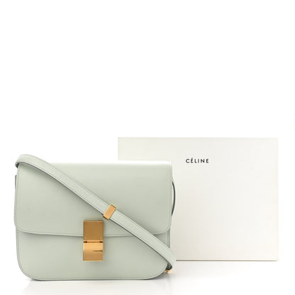 Celine Box Calfskin Medium Classic Box Flap Bag Mint 13 of 13